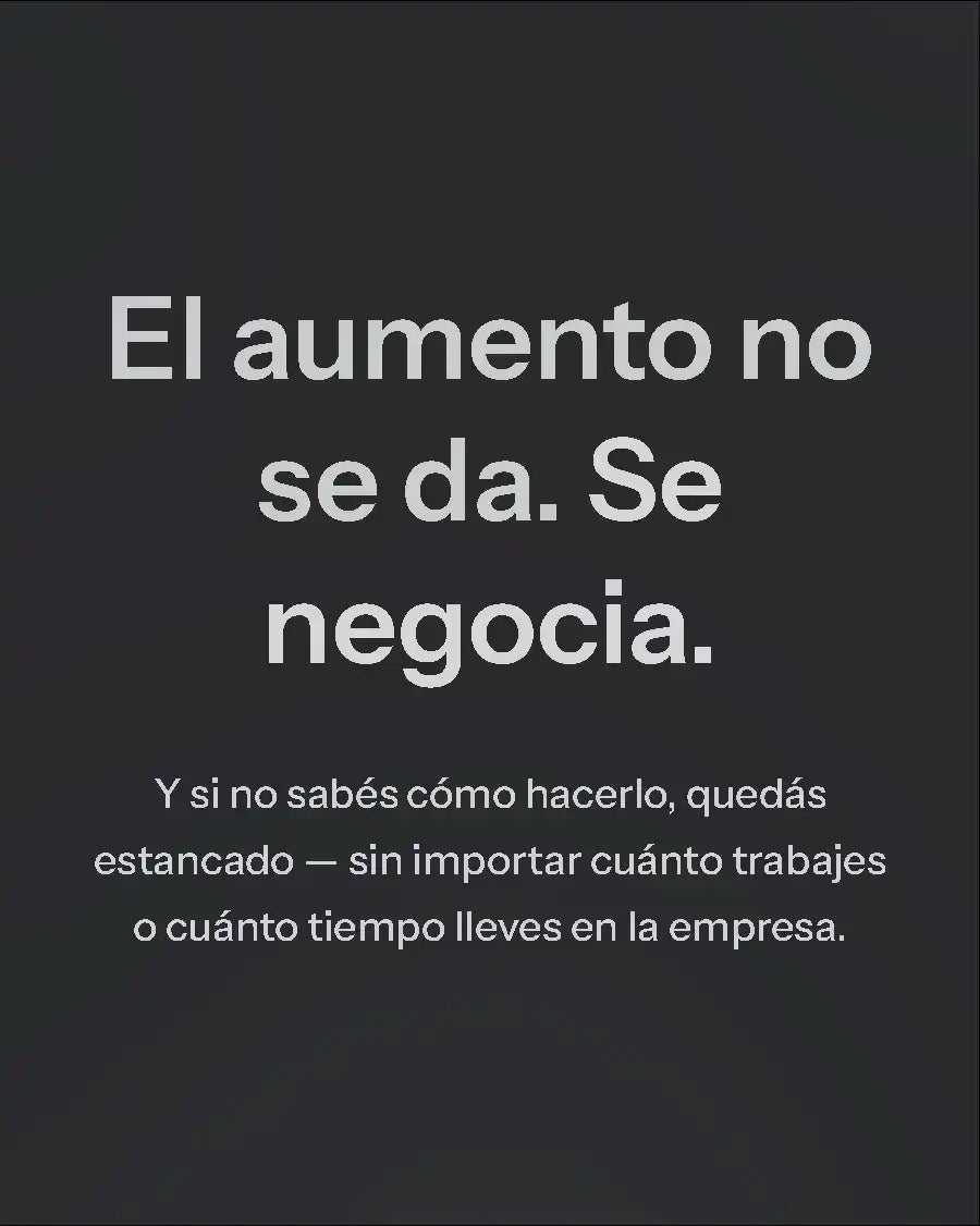 Guía Mobile: Prepará tu aumento (Negociación Salarial - Parte 1)