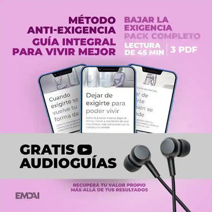 Guía Mobile: Método Anti-Exigencia (Pack Completo)