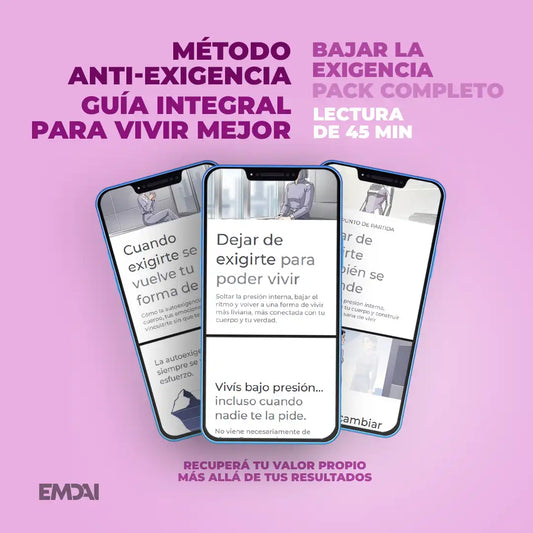 Guía Mobile: Método Anti-Exigencia (Pack Completo)