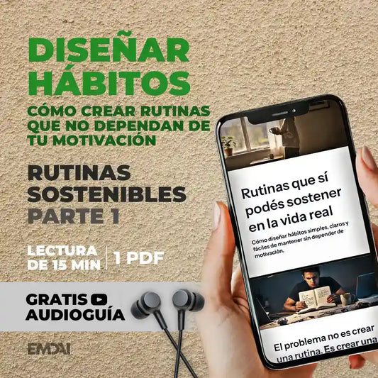 Guía Mobile: Diseñar hábitos (Rutinas Sostenibles - Parte 1)