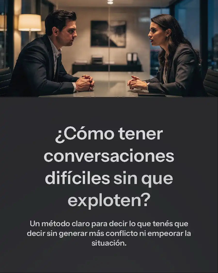 Guía Mobile: Conversaciones difíciles (Gestión de Conflictos - Parte 2)