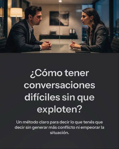 Guía Mobile: Conversaciones difíciles (Gestión de Conflictos - Parte 2)