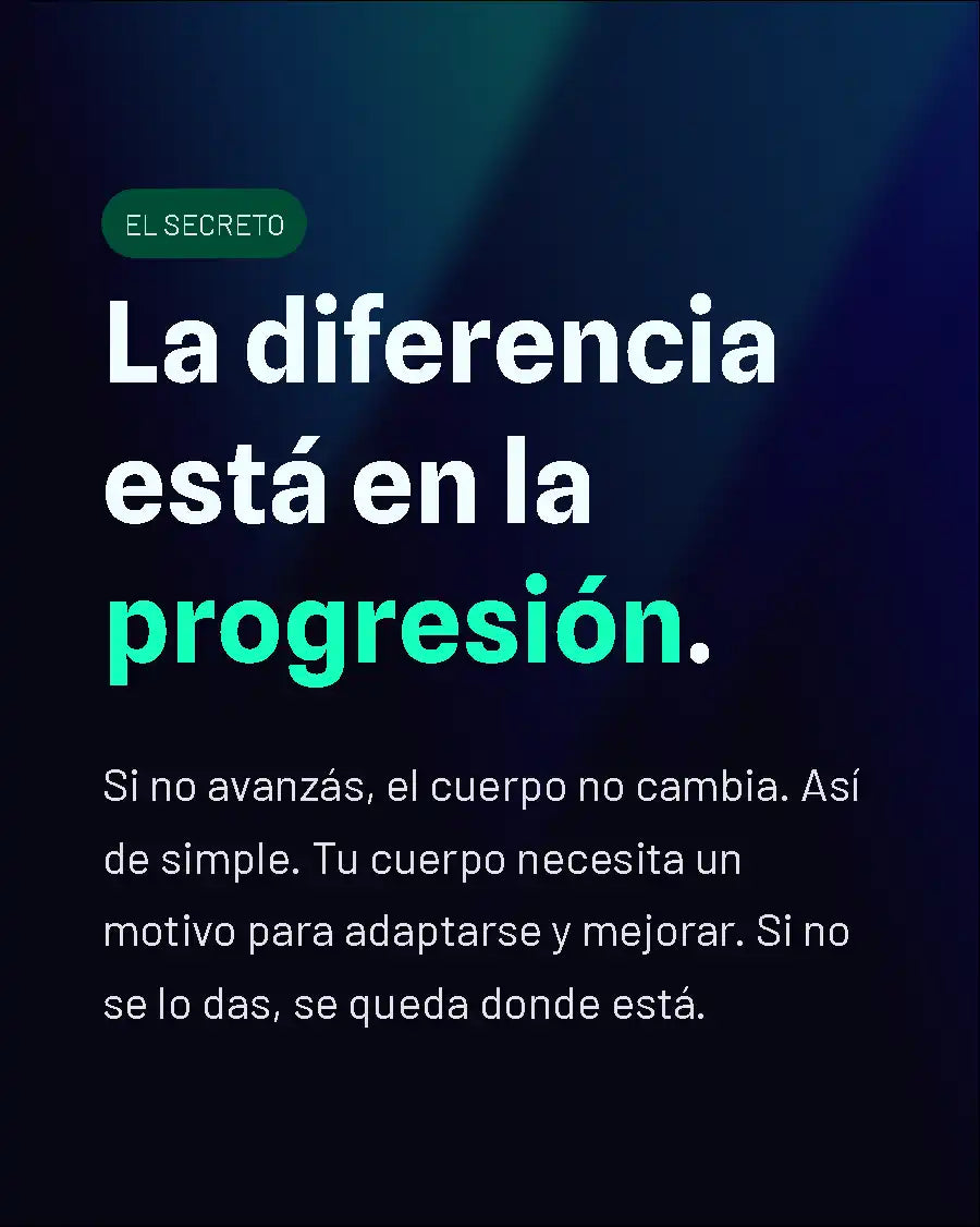 Guía Mobile: Progreso constante (Entrenamiento en Casa - Parte 3)