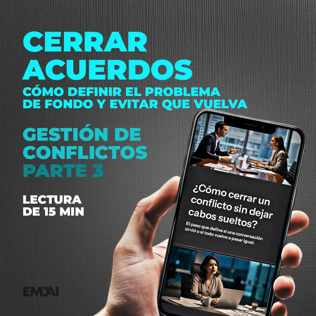 Guía Mobile: Resolución profesional (Gestión de Conflictos - Parte 3)