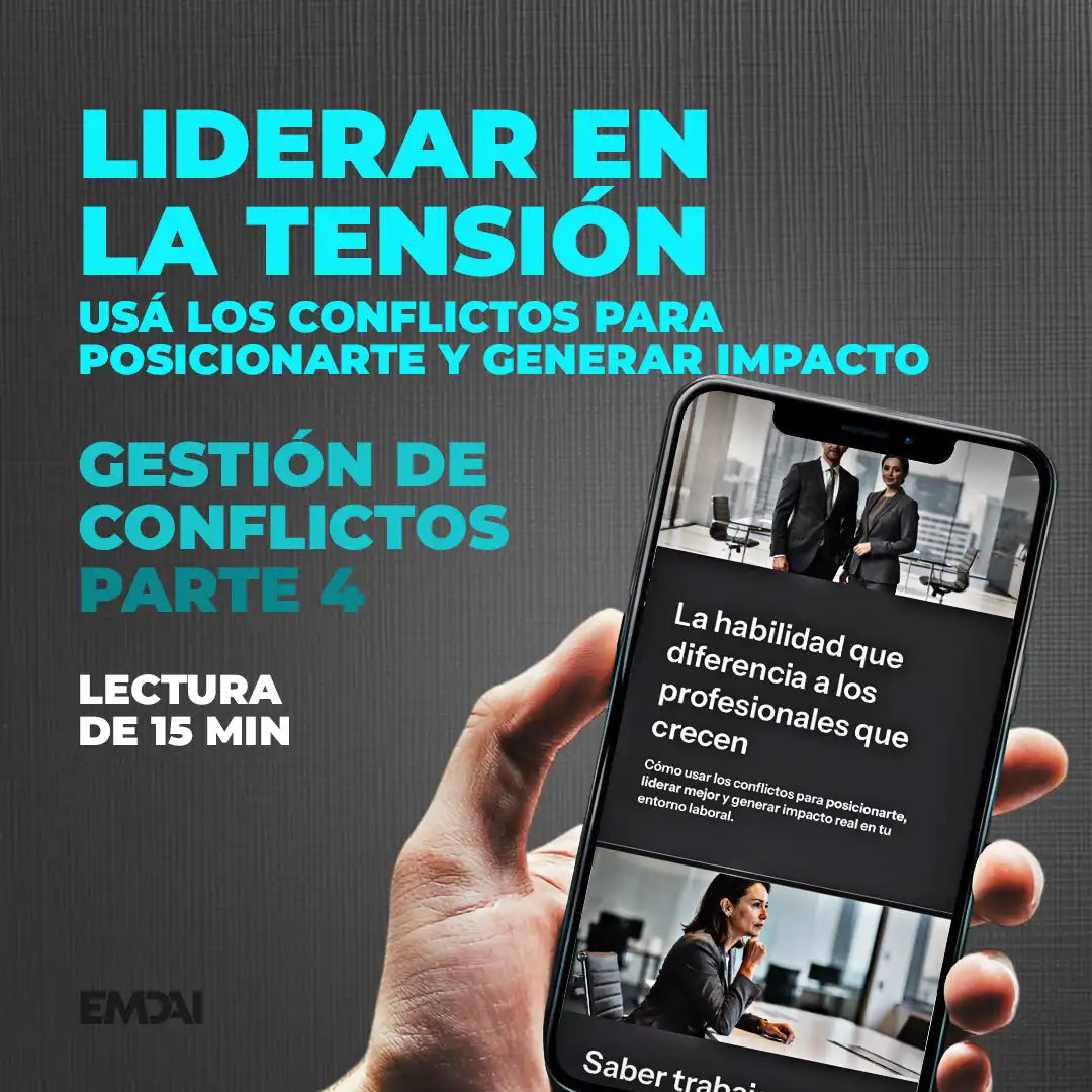 Guía Mobile: Liderar en la tensión (Gestión de Conflictos - Parte 4)