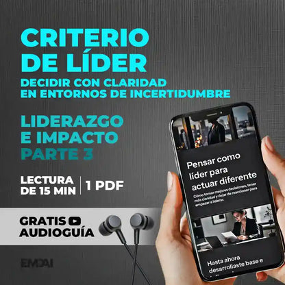 Guía Mobile: Criterio de líder (Liderazgo e Impacto - Parte 3)