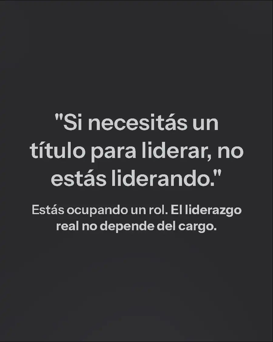 Guía Mobile: Liderar sin título (Liderazgo e Impacto - Parte 1)