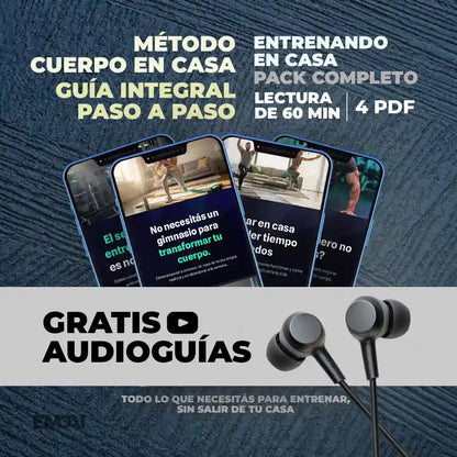Guía Mobile: Método Cuerpo en Casa (Pack Completo)