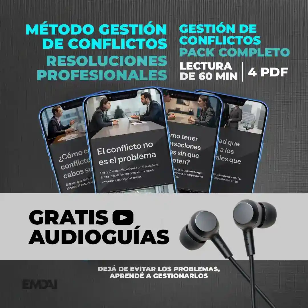 Guía Mobile: Método de Gestión de Conflictos (Pack Completo)