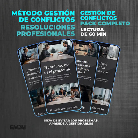 Guía Mobile: Método de Gestión de Conflictos (Pack Completo)