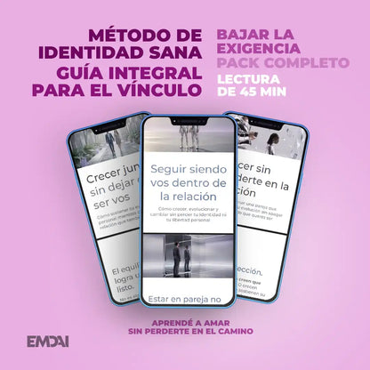 Guía Mobile: Método de Identidad Sana (Pack Completo)