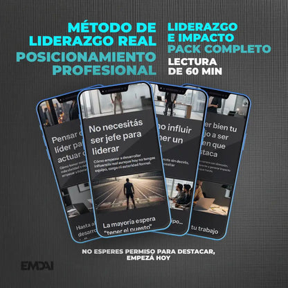 Guía Mobile: Método de Liderazgo Real (Pack Completo)