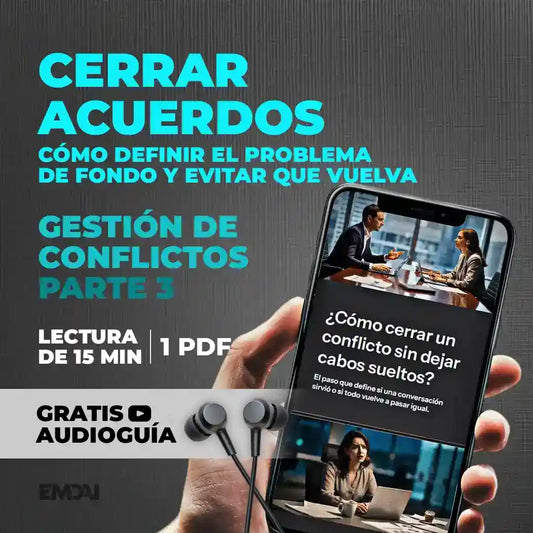 Guía Mobile: Resolución profesional (Gestión de Conflictos - Parte 3)