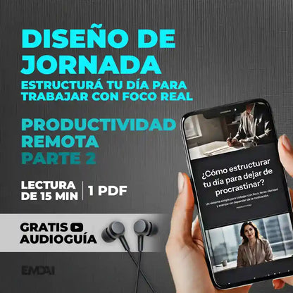 Guía Mobile: Diseño de jornada (Productividad Remota - Parte 2)