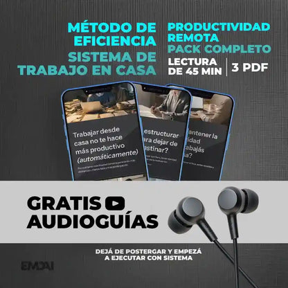Guía Mobile: Método Productividad Remota (Pack Completo)