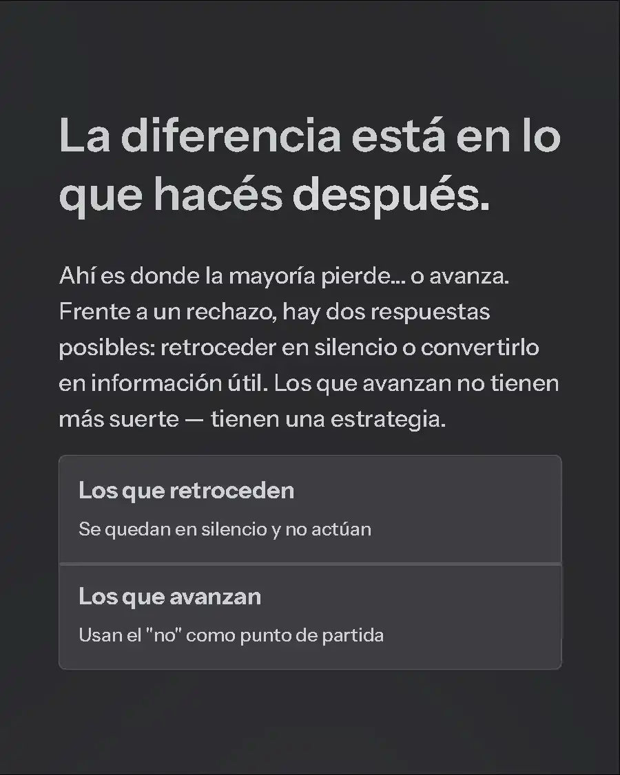 Guía Mobile: Dominá el rechazo (Negociación Salarial - Parte 3)